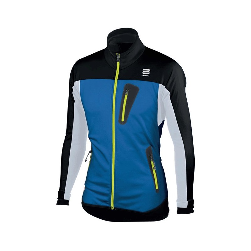 Sportful APEX Evo WS Jacket svart-blå Sportful APEX Evo WS Jacket svart-blå